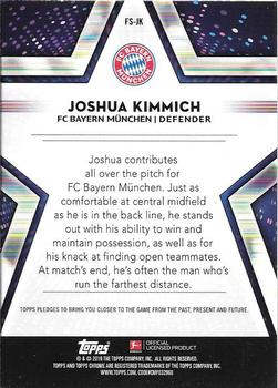 2018-19 Topps Chrome Bundesliga - Future Stars #FS-JK Joshua Kimmich Back
