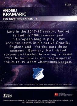 2018-19 Topps Chrome Bundesliga - Superstar Sensations #SS-AK Andrej Kramaric Back