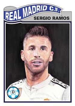 2019 Topps Living UEFA Champions League #4 Sergio Ramos Front