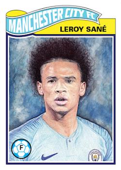 2019 Topps Living UEFA Champions League #5 Leroy Sane Front