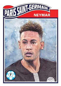 2019 Topps Living UEFA Champions League #7 Neymar Front