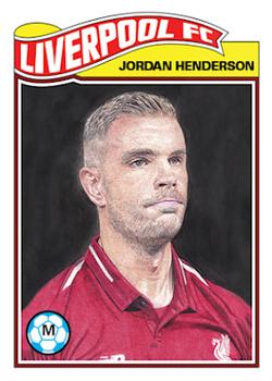 2019 Topps Living UEFA Champions League #8 Jordan Henderson Front