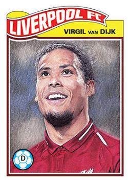 2019 Topps Living UEFA Champions League #15 Virgil van Dijk Front