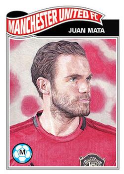 2019 Topps Living UEFA Champions League #18 Juan Mata Front