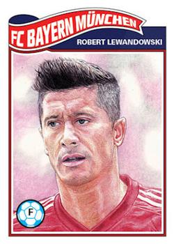 2019 Topps Living UEFA Champions League #27 Robert Lewandowski Front