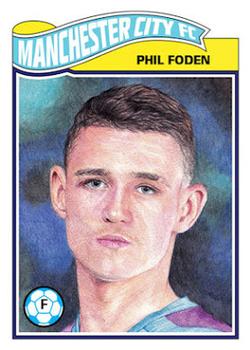 2019 Topps Living UEFA Champions League #36 Phil Foden Front
