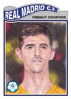 2019 Topps Living UEFA Champions League #37 Thibaut Courtois Front