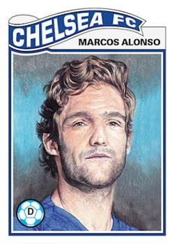 2019 Topps Living UEFA Champions League #39 Marcos Alonso Front