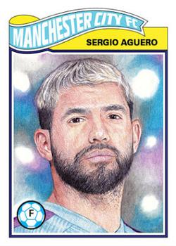 2019 Topps Living UEFA Champions League #41 Sergio Aguero Front