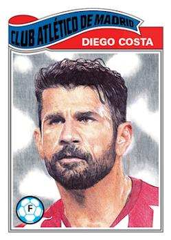 2019 Topps Living UEFA Champions League #50 Diego Costa Front