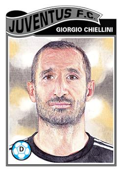 2019 Topps Living UEFA Champions League #62 Giorgio Chiellini Front