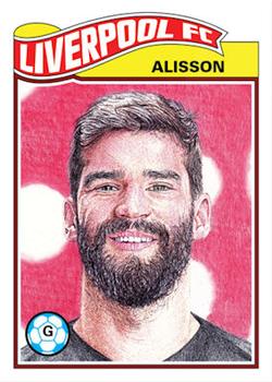 2019 Topps Living UEFA Champions League #95 Alisson Front