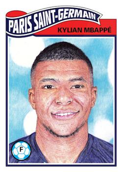 2019 Topps Living UEFA Champions League #100 Kylian Mbappe Front