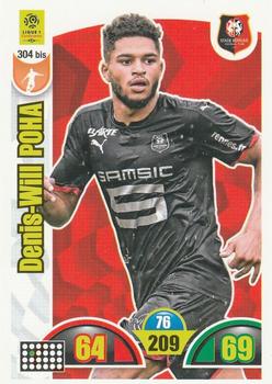 2018-19 Panini Adrenalyn XL Ligue 1 - Update #304bis Denis-Will Poha Front