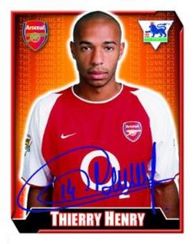 2002-03 Merlin F.A. Premier League 2003 #27 Thierry Henry Front