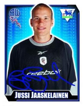 2002-03 Merlin F.A. Premier League 2003 #119 Jussi Jaaskelainen Front