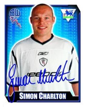 2002-03 Merlin F.A. Premier League 2003 #123 Simon Charlton Front