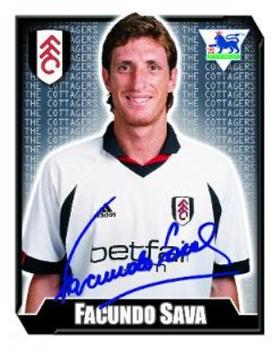 2002-03 Merlin F.A. Premier League 2003 #254 Facundo Sava Front