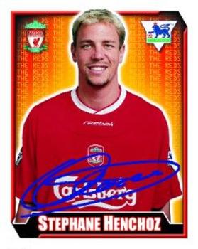 2002-03 Merlin F.A. Premier League 2003 #309 Stephane Henchoz Front