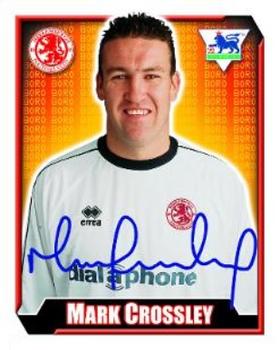 2002-03 Merlin F.A. Premier League 2003 #387 Mark Crossley Front