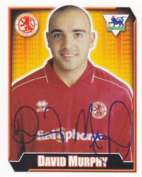 2002-03 Merlin F.A. Premier League 2003 #393 David Murphy Front