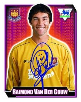 2002-03 Merlin F.A. Premier League 2003 #557 Raimond Van der Gouw Front