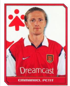 1999-00 Merlin F.A. Premier League 2000 #16 Emmanuel Petit Front