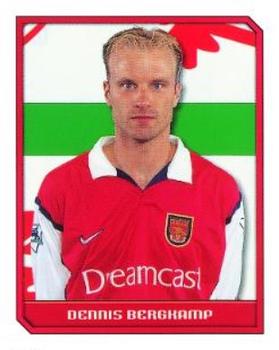 1999-00 Merlin F.A. Premier League 2000 #20 Dennis Bergkamp Front