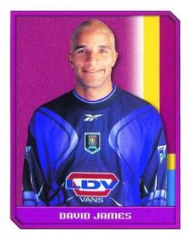 1999-00 Merlin F.A. Premier League 2000 #34 David James Front