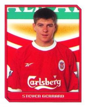 1999-00 Merlin F.A. Premier League 2000 #252 Steven Gerrard Front