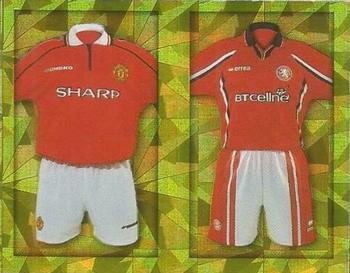 1999-00 Merlin F.A. Premier League 2000 #268 Manchester United / Middlesbrough Front
