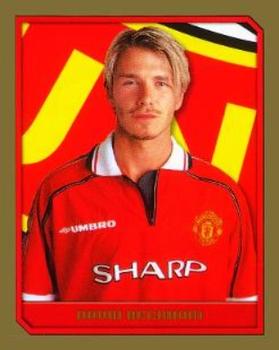1999-00 Merlin F.A. Premier League 2000 #293 David Beckham Front