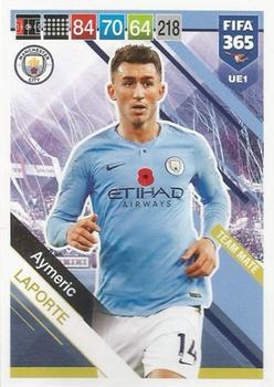2018-19 Panini Adrenalyn XL FIFA 365 Update Edition #UE1 Aymeric Laporte Front