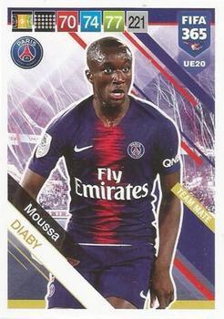 2018-19 Panini Adrenalyn XL FIFA 365 Update Edition #UE20 Moussa Diaby Front