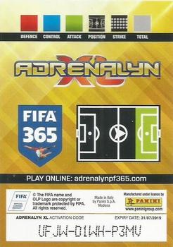 2018-19 Panini Adrenalyn XL FIFA 365 Update Edition #UE51 André Pereira Back