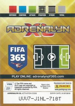 2018-19 Panini Adrenalyn XL FIFA 365 Update Edition #UE72 Luis Suárez Back
