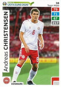 2019 Panini Adrenalyn XL Road to UEFA Euro 2020 #38 Andreas Christensen Front