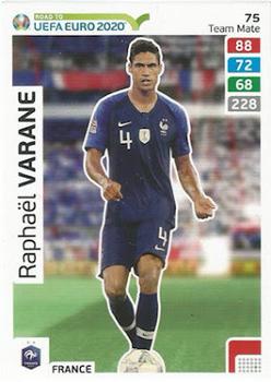 2019 Panini Adrenalyn XL Road to UEFA Euro 2020 #75 Raphaël Varane Front