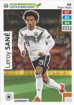 2019 Panini Adrenalyn XL Road to UEFA Euro 2020 #88 Leroy Sané Front