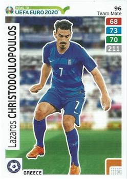 2019 Panini Adrenalyn XL Road to UEFA Euro 2020 #96 Lazaros Christodoulopoulos Front