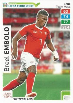 2019 Panini Adrenalyn XL Road to UEFA Euro 2020 #198 Breel Embolo Front