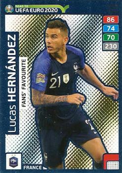 2019 Panini Adrenalyn XL Road to UEFA Euro 2020 #248 Lucas Hernández Front