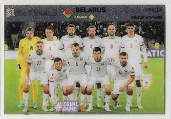 2019 Panini Adrenalyn XL Road to UEFA Euro 2020 #UNL16 Belarus Team Photo Front