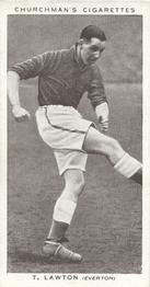 1939 Churchman's Association Footballers 2nd Series #28 Tommy Lawton Front