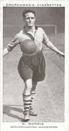 1939 Churchman's Association Footballers 2nd Series #36 Bill Morris Front