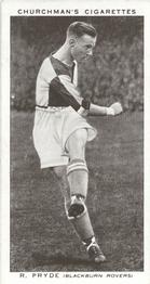 1939 Churchman's Association Footballers 2nd Series #39 Robert Pryde Front