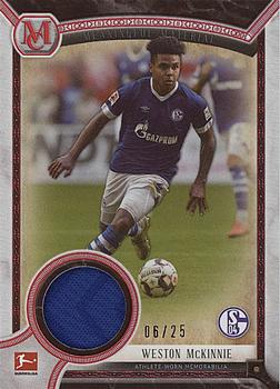 2018-19 Topps Bundesliga Museum Collection - Meaningful Material Single Relics Ruby #MMSR-WM Weston McKennie Front