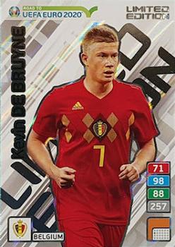 2019 Panini Adrenalyn XL Road to UEFA Euro 2020 - Limited Edition #NNO Kevin De Bruyne Front