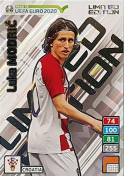2019 Panini Adrenalyn XL Road to UEFA Euro 2020 - Limited Edition #NNO Luka Modric Front