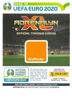 2019 Panini Adrenalyn XL Road to UEFA Euro 2020 - Limited Edition #NNO Jesse Lingard Back